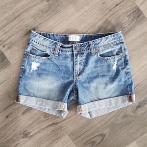 Aeropostale Classic Midi Jean Shorts